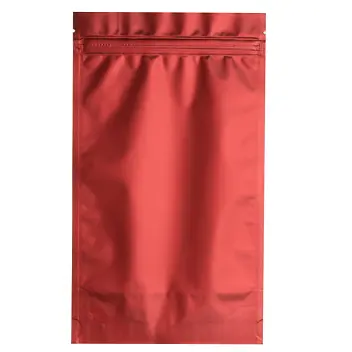 Дой-пак 140х240х45 zip-замок (250г кофе) Красный 12807-07