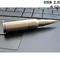 Флешка АК-47 металева 8 Gb USB 2.0