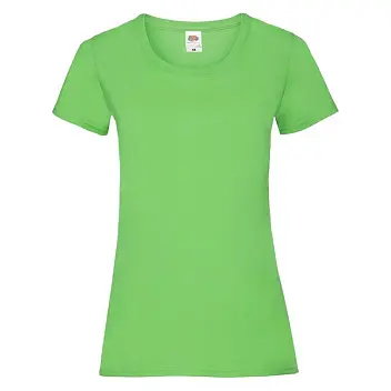 Футболка жіноча 'Fruit of the Loom' 'Ladies Valueweight T' Зеленый 5702-21