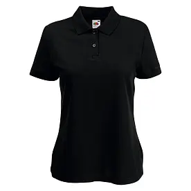 Футболка Поло женская 'Fruit of the Loom' 'Lady-Fit 65/35 Polo'
