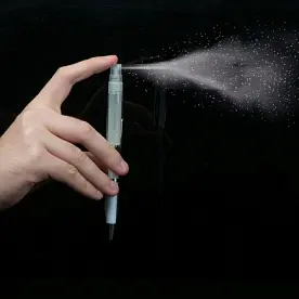 Ручка пластиковая поворотная с распылителем
