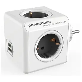 Зарядний пристрій PowerCube Original USB DE GREY