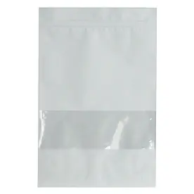 Дой-пак 180х280х40 крафт zip-замок окно (500г кофе)