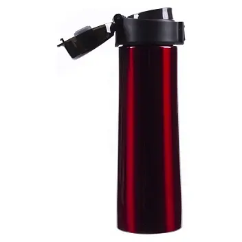Термокружка 'Madrid One Touch' glossy 735 мл Черный Бордовый 30059-34