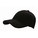 Кепка бархатиста 6 панелей з металевою пряжкою