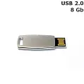Флешка металева 8 Gb USB 2.0