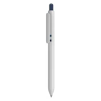 Ручка пластикова 'VIVA PENS' 'LIO WHITE' Темно-синий Белый 8637-10