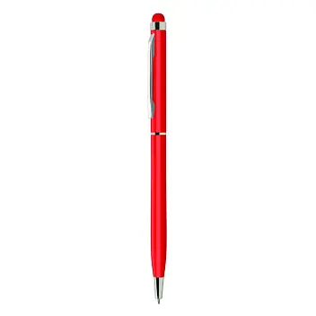 Ручка стилус металлическая 'VIVA PENS' 'KENO' Красный Серебристый 11764-03