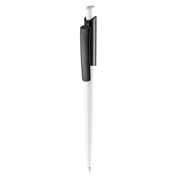 Ручка пластикова 'VIVA PENS' 'VINI WHITE' Черный Белый 8622-08