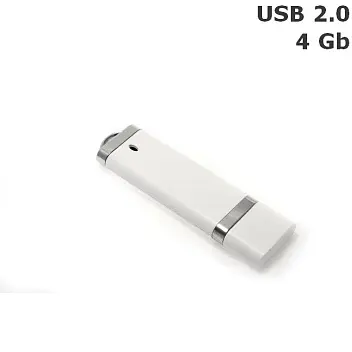 Флешка пластикова 4 Gb USB 2.0   6093-04