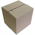Коробка картонная 4-х клапанная 200х200х200 мм бурая