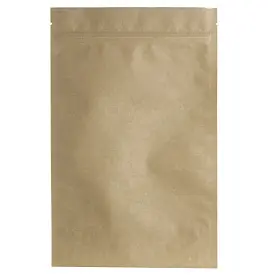 Дой-пак 180х280х40 крафт zip-замок (500г кофе)