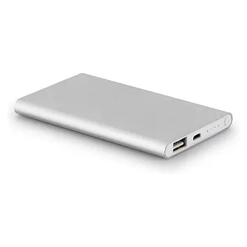 Батарея універсальна PowerBank 4000mAh 5V/1A Серебристый 7451-03