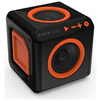 Колонки 'Allocacoc' 'audioCube' BlueTooth Оранжевый Черный 1558-01
