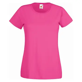 Футболка жіноча 'Fruit of the Loom' 'Ladies Valueweight T' Розовый 5702-09