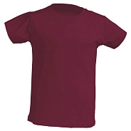 Футболка 'JHK' 'KID T-SHIRT' BURGUNDY