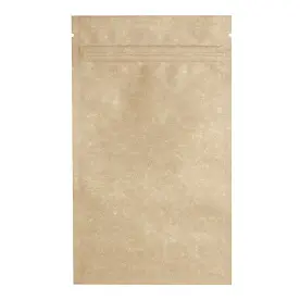 Дой-пак 100х170х30 крафт zip-замок (50г кофе)
