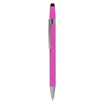 Ручка стилус металлическая 'VIVA PENS' 'MAYA' Розовый Серебристый 8631-09