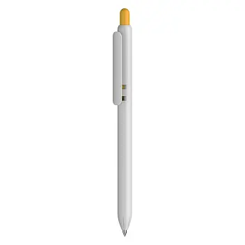 Ручка пластикова 'VIVA PENS' 'LIO WHITE' Желтый Белый 8637-08