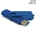 Флешка 'Twister Double' Type-C 64 Gb USB 3.0