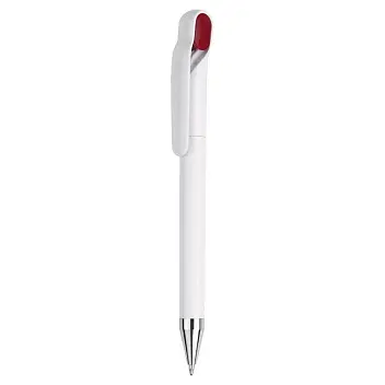 Ручка 'ARIGINO' 'Optima White' пластикова Красный Белый Серебристый 1705-05