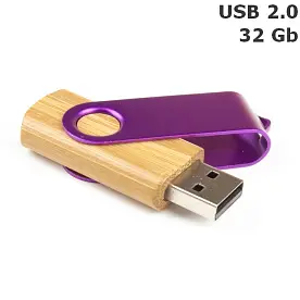 Флешка 'Twister' дерев'яна 32 Gb USB 2.0