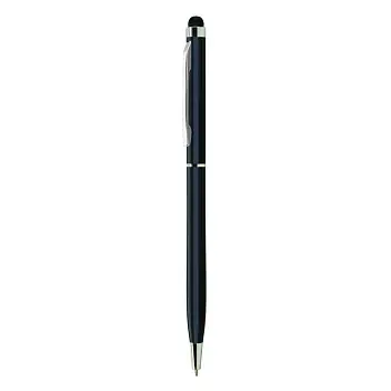 Ручка стилус металлическая 'VIVA PENS' 'KENO' Черный Серебристый 11764-07