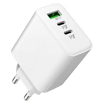 Зарядний пристрій 40W 'TEG' 'Real' Белый 15474-01