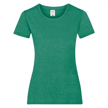 Футболка жіноча 'Fruit of the Loom' 'Ladies Valueweight T' Зеленый 5702-23