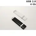 Флешка пластикова 4 Gb USB 2.0