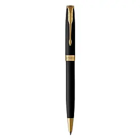 Ручка кулькова 'Parker' SONNET 17 Matte Black Lacquer GT BP