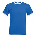 Футболка чоловіча 'Fruit of the Loom' 'Ringer T'
