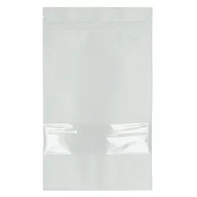 Дой-пак 140х240х45 крафт zip-замок окно (250г кофе)