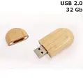Флешка Классика деревянная 32 Gb USB 2.0