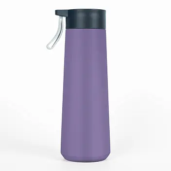 Термобутылка 'Kyoto' matt 400 мл Черный Фиолетовый 14938-73