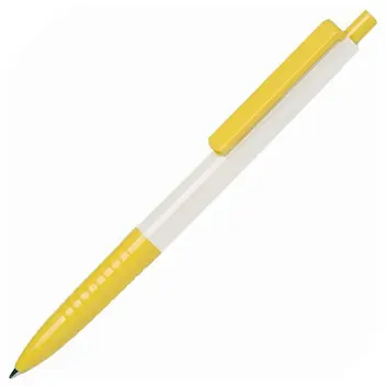 Ручка 'Ritter Pen' 'Basic' пластикова Белый Желтый 1163-09