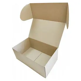 Коробка картонна Самозбірна 470х280х190 мм бура