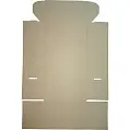Коробка картонная Самосборная 160х85х110 мм крафт
