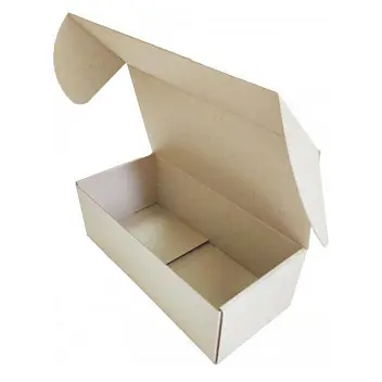 Коробка картонная Самосборная 275х130х90 мм бурая Коричневый 13932-01