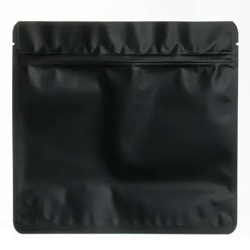 Дой-пак 200х190х36 zip-замок (250г кофе) Черный 12816-03