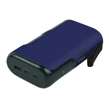 Павербанк-колонка Powerbank 'Speaker' 10000 mAh Черный Темно-синий 14906-07