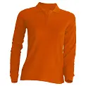 Футболка Поло 'JHK' 'POLO REGULAR LADY LS' ORANGE
