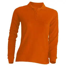 Футболка Поло 'JHK' 'POLO REGULAR LADY LS' ORANGE