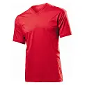 Футболка 'Stedman' 'Classic V-neck Men' Scarlet Red