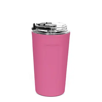 Термокружка Hamburg matt 510 мл Розовый Черный 15968-71