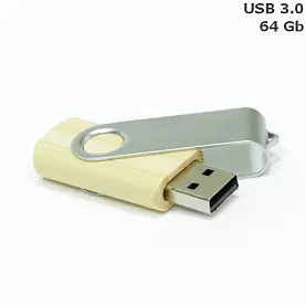 Флешка 'Twister' дерев'яна 64 Gb USB 3.0