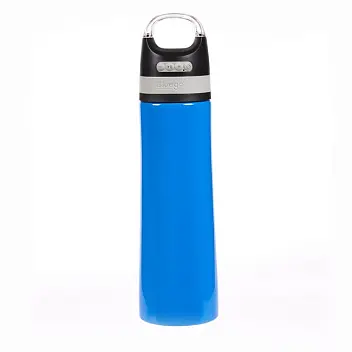 Термопляшка 'Madrid Bluetooth' glossy 735 мл Черный Голубой 30061-15