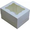 Коробка картонная Самосборная 150х120х90 мм белая