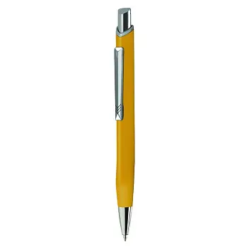Ручка металлическая 'VIVA PENS' 'KOBI LUX' Желтый Серебристый 8629-10