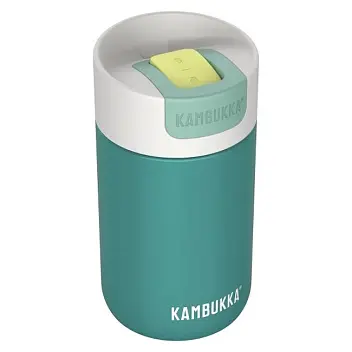 Термокружка 'Kambukka' 'Olympus' стальна 300мл Белый Желтый Зеленый 13029-07